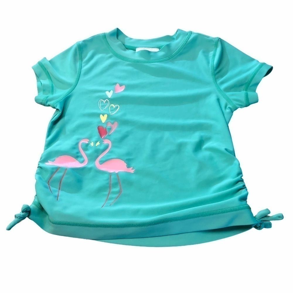 HANNA ANDERRSON - GIRLS SIZE 4 MINT SWIM TOP